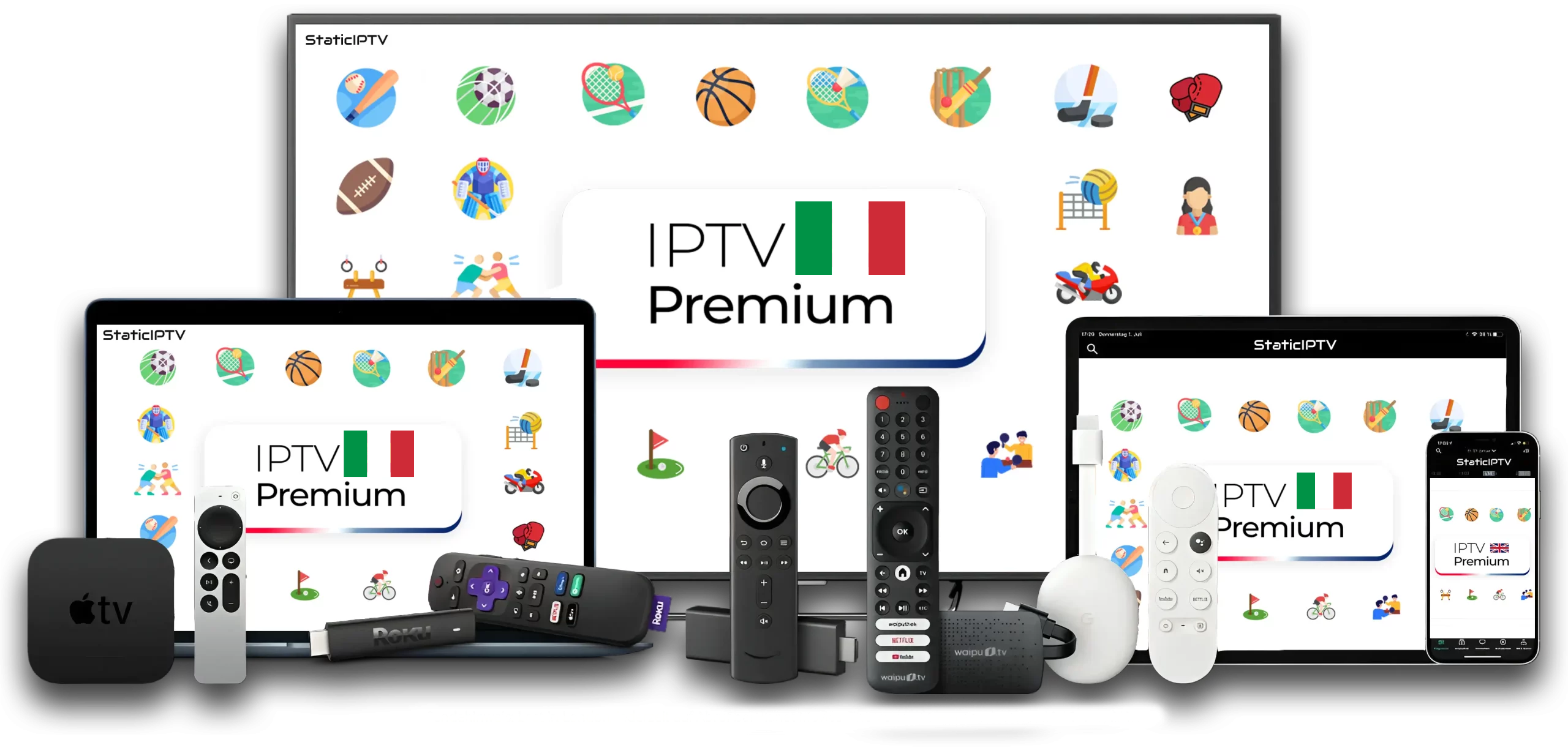 Abbonamento di 12 Mesi per IPTV Smarters Pro / Abbonamento di 12 Mesi per Smarters Player Lite