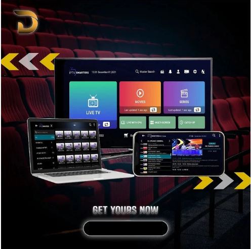 12 Month Subscription Of  IPTV Smarters Pro / Smarters Player Lite with over 40,000 VODs and series